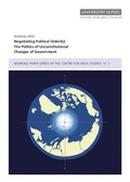 Cover: Negotiating Political Order(s): The Politics of Unconstitutional Changes of Government - Leipziger Uni-Vlg