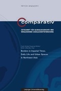 Cover: Borders in Imperial Times. Daily Life and Urban Spaces in Northeast Asia - Leipziger Uni-Vlg