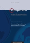 Cover: National and Regional Belonging in Twentieth-Century East Asia - Leipziger Uni-Vlg