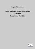 Cover: Vom Weltreich des deutschen Geistes - Salzwasser Verlag