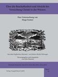 Cover: Ueber die Beschaffenheit und Absicht der Versuchung Christi in der W&uuml;sten - Traugott Bautz