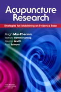 Cover: Acupuncture Research - Churchill Livingstone