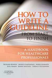 Enlarge image Cover: How to Write a Guideline from Start to Finish - Churchill Livingstone