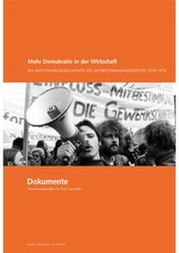Abbildung von: Mehr Demokratie in der Wirtschaft /"Dokumente" - Hans-Böckler-Stiftung