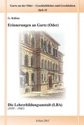 Cover: Erinnerungen an Gartz (Oder) - Mensch & Buch