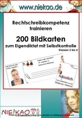 Cover: Mit Strategien Schreiben lernen - 200 Schreibkarten - Niekao Lernwelten