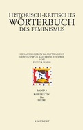 Cover: Historisch-kritisches W&ouml;rterbuch des Feminismus - Argument Verlag mit Ariadne