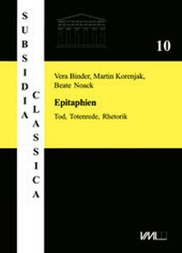 Enlarge image Cover: Epitaphien - VML Vlg Marie Leidorf