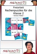 Cover: Freiarbeit - Rechenpuzzles f&uuml;r die Klasse 2 - Niekao Lernwelten