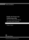 Cover: Kritik als Utopie der Selbstregierung - Frank & Timme
