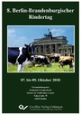 Cover: 8. Berlin-Brandenburgischer Rindertag - Cuvillier Verlag