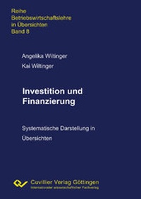 Abbildung von: Investition und Finanzierung - Cuvillier Verlag