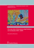Cover: Per una inter-letteratura degli italiani in Germania (1964-2009) - Frank & Timme