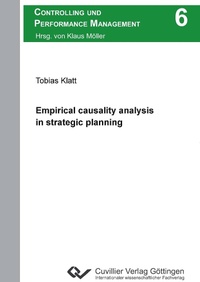 Bild vergrößern Bild: Empirical causality analysis in strategic planning - Cuvillier Verlag