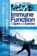 Cover: Immune Function in Sport and Exercise - Churchill Livingstone