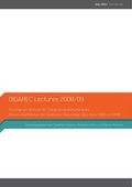 Cover: DIGAREC Lectures 2008/09 - Universit&auml;tsverlag Potsdam