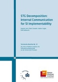 Cover: STG decomposition : internal communication for SI implementability - Universit&auml;tsverlag Potsdam