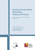 Cover: Business process model abstraction - Universit&auml;tsverlag Potsdam