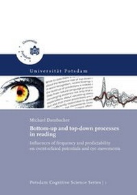 Enlarge image Cover: Bottom-up and top-down processes in reading - Universitätsverlag Potsdam