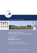 Cover: Proceedings of KogWis 2010 - Universit&auml;tsverlag Potsdam