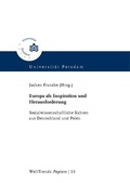 Cover: Europa als Inspiration und Herausforderung - Universit&auml;tsverlag Potsdam