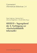 Cover: HDI2010 - Tagungsband der 4. Fachtagung zur "Hochschuldidaktik Informatik" - Universit&auml;tsverlag Potsdam