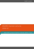 Cover: Digarec Keynote-Lectures 2009/10 - Universit&auml;tsverlag Potsdam
