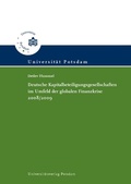 Cover: Deutsche Kapitalbeteiligungsgesellschaften im Umfeld der globalen Finanzkrise 2008/2009 - Universit&auml;tsverlag Potsdam