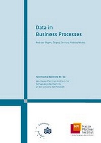 Enlarge image Cover: Data in business processes - Universitätsverlag Potsdam