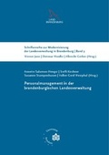 Cover: Personalmanagement in der brandenburgischen Landesverwaltung - Universit&auml;tsverlag Potsdam
