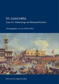 Enlarge image Cover: In concreto - Universitätsverlag Potsdam