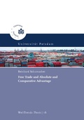 Cover: Free trade and absolute and comparative advantage - Universit&auml;tsverlag Potsdam