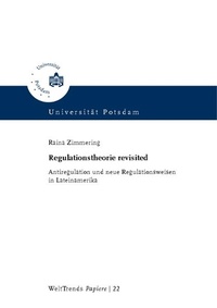 Enlarge image Cover: Regulationstheorie revisited - Universitätsverlag Potsdam