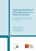 Cover: Explorative authoring of Active Web content in a mobile environment - Universit&auml;tsverlag Potsdam