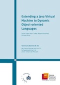 Cover: Extending a Java Virtual Machine to Dynamic Object-oriented Languages - Universit&auml;tsverlag Potsdam