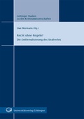 Cover: Recht ohne Regeln? - Universit&auml;tsverlag G&ouml;ttingen