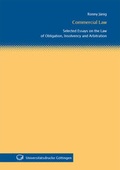 Cover: Commercial Law - Universit&auml;tsverlag G&ouml;ttingen