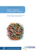 Cover: Europe - Space for Transcultural Existence? - Universit&auml;tsverlag G&ouml;ttingen