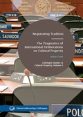 Cover: Negotiating Tradition - Universit&auml;tsverlag G&ouml;ttingen