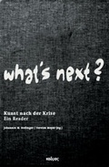 Cover: What's next? - Kulturverlag Kadmos Berlin