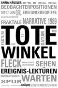 Cover: Tote Winkel - Kulturverlag Kadmos Berlin