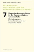Cover: Methodenkombinationen in der Kommunikationswissenschaft - Herbert von Halem Verlag
