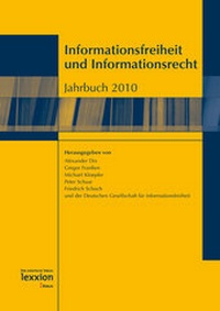 Abbildung von: Informationsfreiheit und Informationsrecht - Lexxion Verlagsgesellschaft