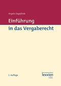 Cover: Einf&uuml;hrung in das Vergaberecht - Lexxion Verlagsgesellschaft