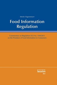 Bild: Food Information Regulation - Lexxion Verlagsgesellschaft