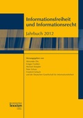 Cover: Informationsfreiheit und Informationsrecht - Lexxion Verlagsgesellschaft