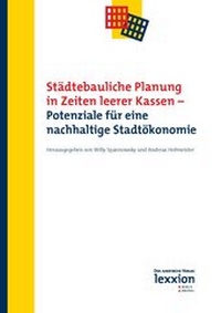 Abbildung von: Städtebauliche Planung in Zeiten leerer Kassen - Lexxion Verlagsgesellschaft