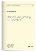 Cover: Das Verfassungsprinzip der Gleichheit - Universit&auml;tsverlag Halle-Wittenberg