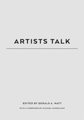 Cover: Artists talk - Verlag f. mod. Kunst