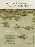 Cover: Funktion Dysfunktion - Verlag f. mod. Kunst